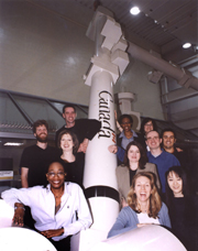 Ed Tech grads at space agency