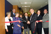 Arts and Science faculty and administrators cut ribbon for new centre