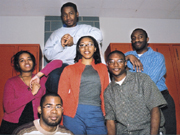 Some members of Concordia's Black Engineers chapter.