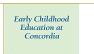 Early Childhood Education at Concordia
