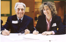 Photo of Frederick Lowy and Di-Anne Robin