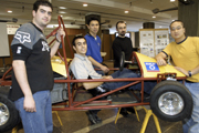Students with alternative-fuels vehicle
