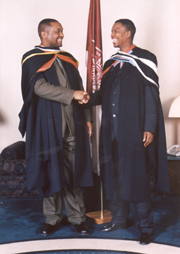 Fall graduates from South Africa