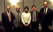 Photo of Wang and others