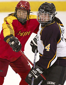 Photo of  hockey players for Chinese team