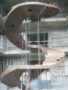 spiral staircase