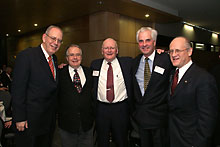 Photo at Loyola Alumni dinner