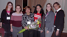 Photo of Women in Engineering attendees