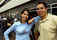 Photo of CSU's Natalie Pomerleau and Tyler Wordsworth