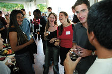 Photo of International Students reception