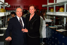 Photo of Renaud and his wife, Carolyn