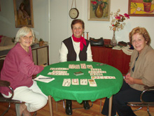 Left to right, Dolly Tiger, Stella Dahan and Fernande Dahan