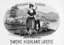 Highland Lassie Ad