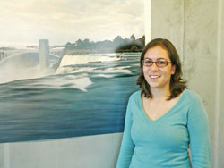 Jessica Auer plans to use the money from her fellowship to do a thesis project on  tourist destinations in the Americas.